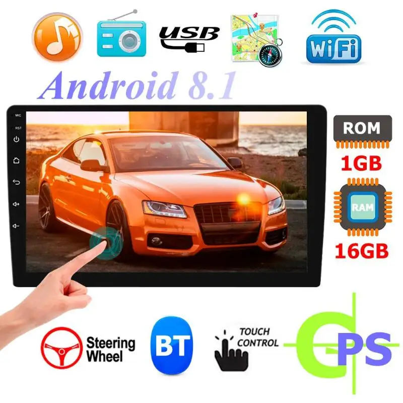 RK A709 9 дюймов четырехъядерный Автомобильная магнитола на андроид BT WiFi gps FM