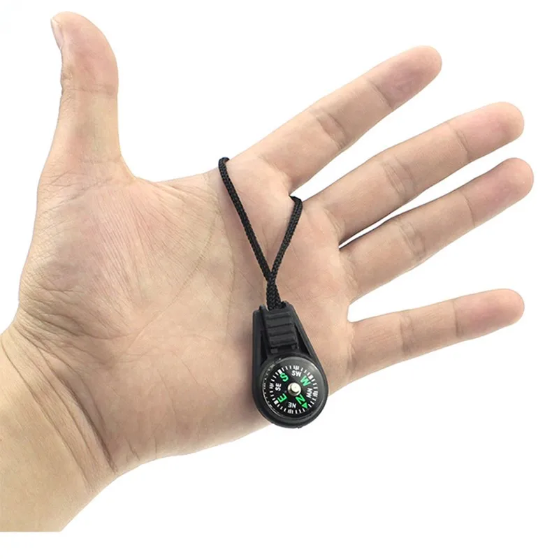 Многофункциональный компактный портативный компас Карманный военный для