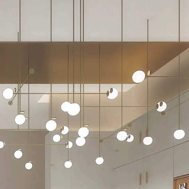 

Nordic Modern Pendant Lights Designer Glass Pedant Lamps Art Decoration Light Fixtures for Bar Dining Room Dropshopping
