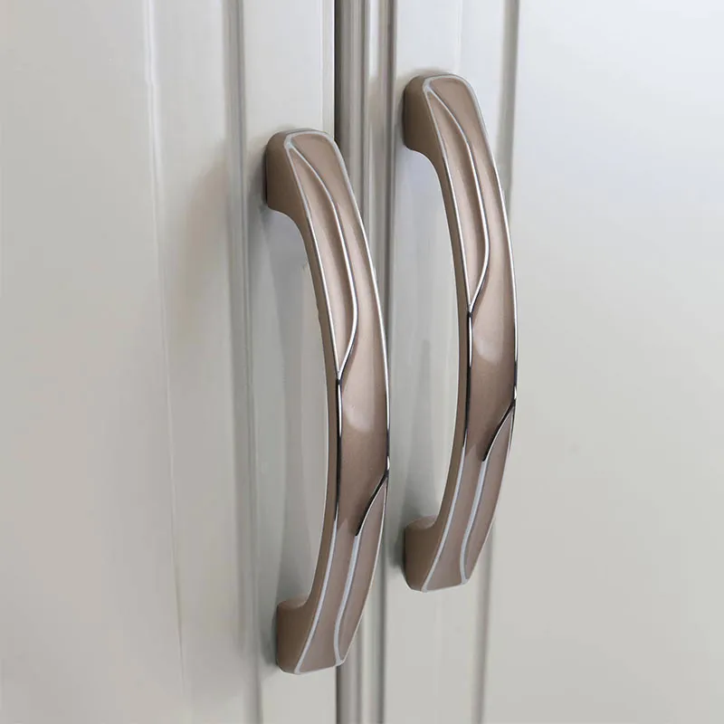 KK &amp FING современные жемчужно-серые ручки шкафа и для выдвижных ящиков кухонный