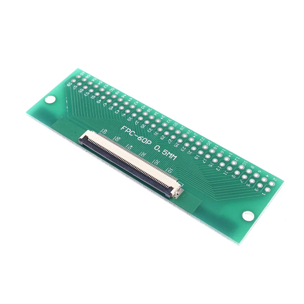 2 шт. DIY 60 PIN 0 5 мм FFC FPC коннектор адаптер до 54 пространство 1 'шаг сквозное