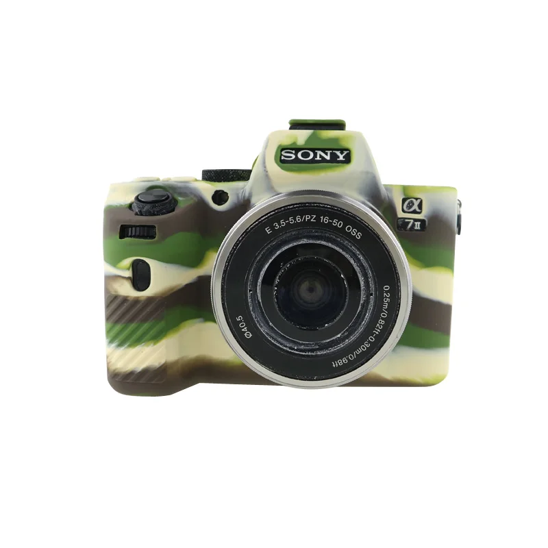 Горячая Распродажа силиконовый чехол для камеры сумка sony Alpha A72 A7R2 A7S2 в 5 цветах