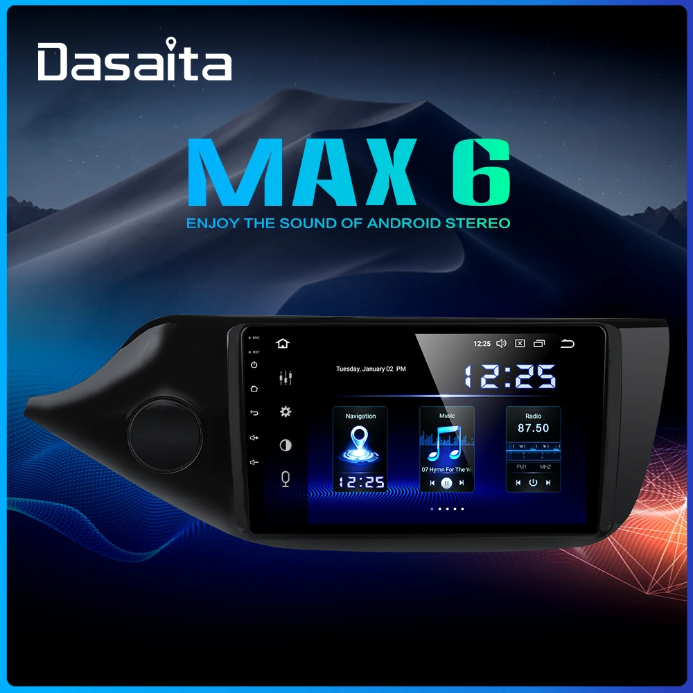 Dasaita " ips экран автомобиля Android 9,0 TDA7850 для Kia ceed радио 2012 2013 Авто Стерео навигация 64G rom MAX6