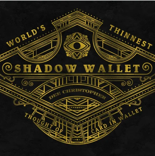 

2021 Shadow Wallet by Dee Chrisher- Magic Tricks