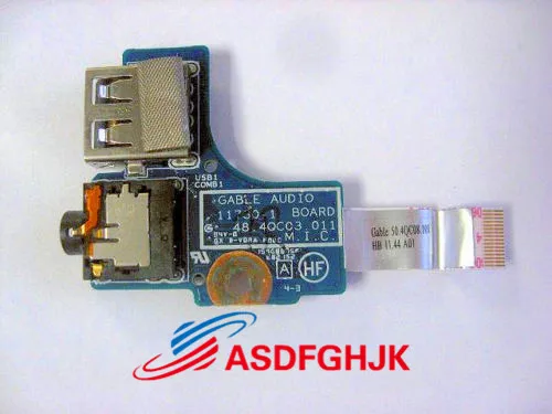 Подлинная для HP Pavilion DM4 3000 USB аудиоплата с кабелем 669073 001 48 4qc03. 011 прекрасно