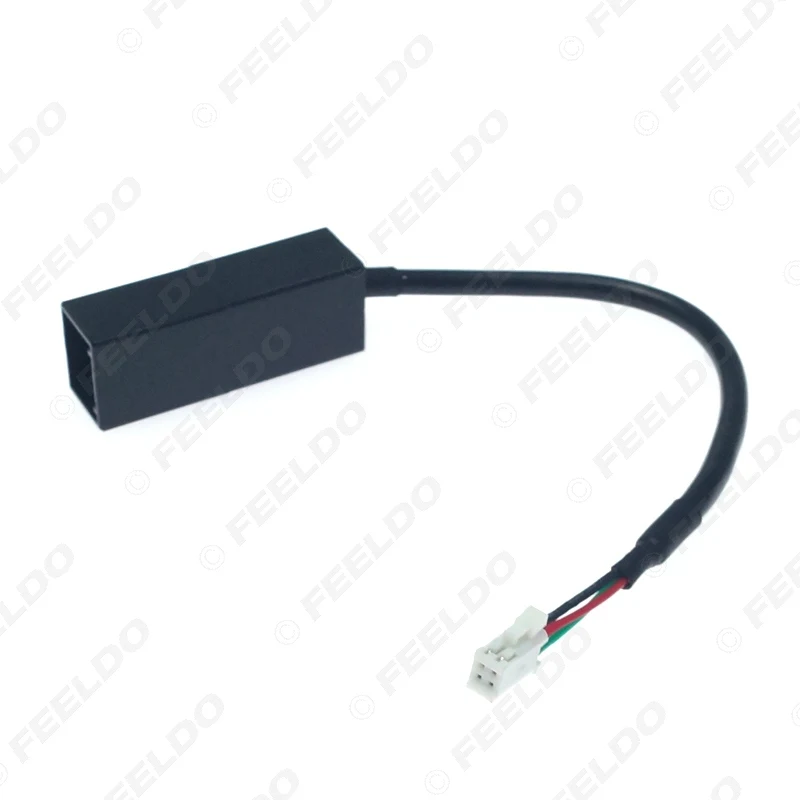 Автомобильный радиоприемник FEELDO 1 шт. 4 контактный разъем для usb входа проводной