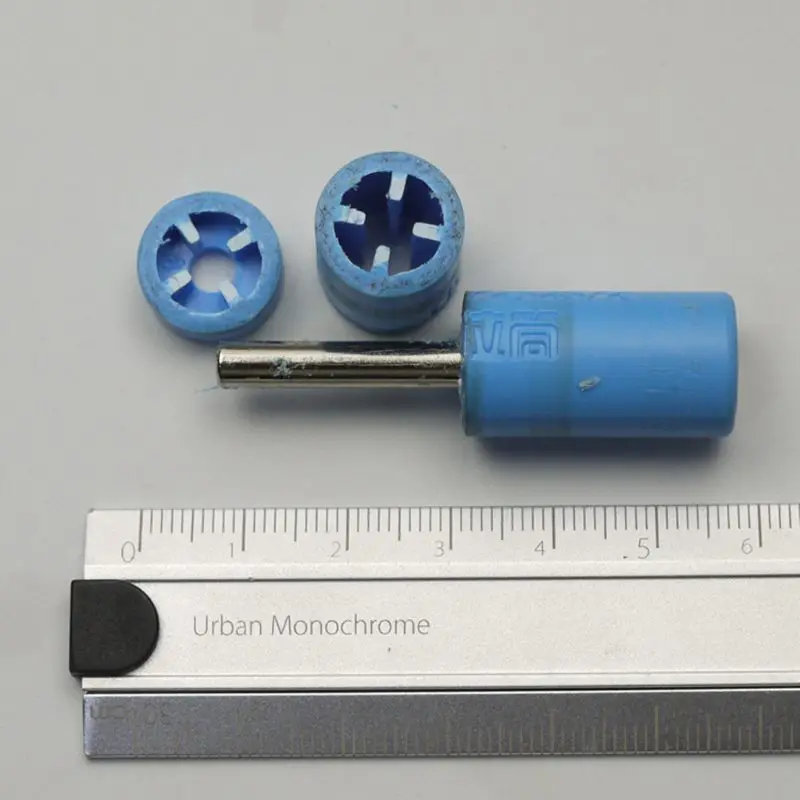 

C5AE 1Pc 14500 AA Size Dummy Fake Battery Case Shell Placeholder Cylinder Conductor Use with Rechargeable Batteries