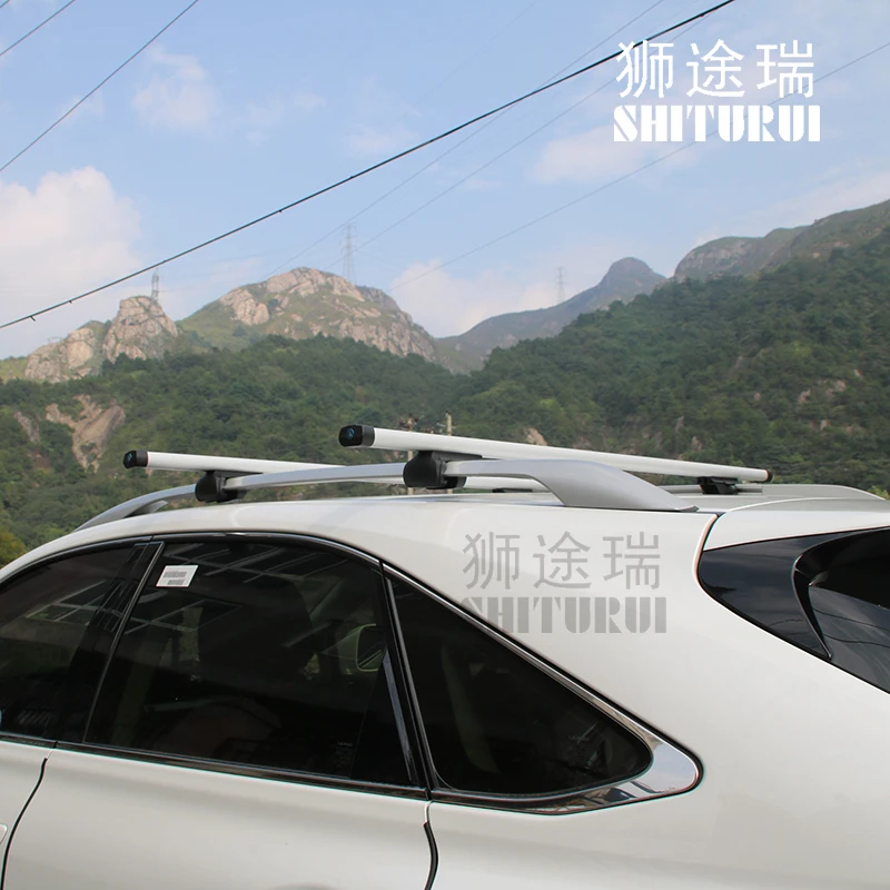 Универсальные автомобильные рейки на крышу 135 см Перекрещенные балки 75 кг 150