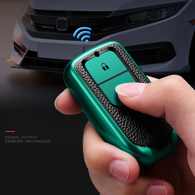 

TPU Car Key Cover Case Suitable For Honda Civic CR-V HR-V Accord Jade Crider Odyssey 2015- 2018 Remote Protector