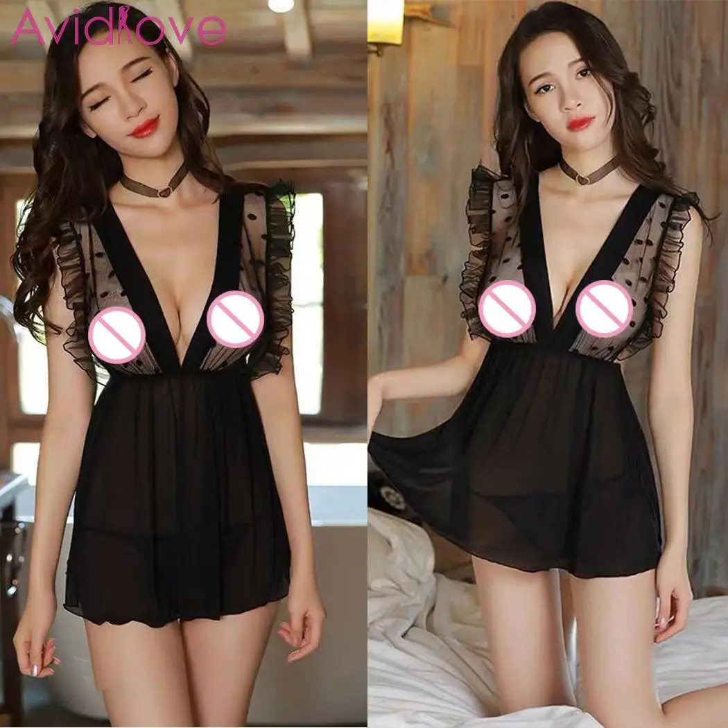 Для женщин с v-образным вырезом женское платье-Камиза оборками пэтчворк