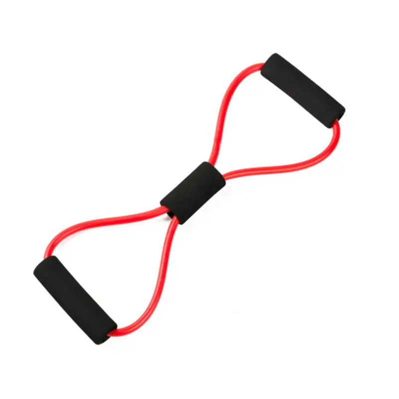 8 слово Фитнес веревка эспандеры Эластичная лента для резинок экспандер