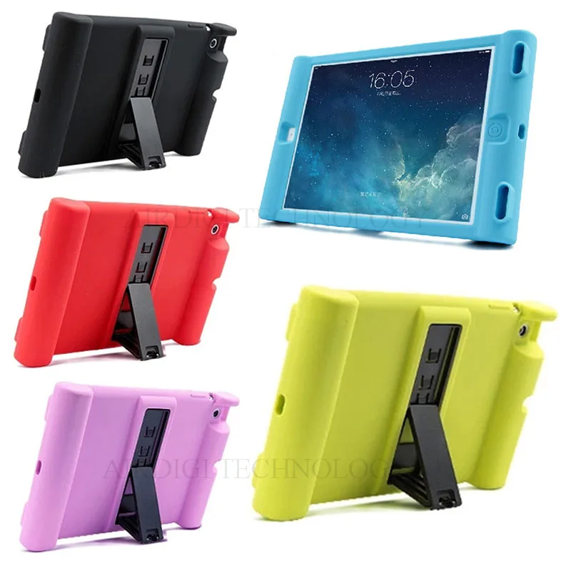 

Мягкий гибкий силиконовый чехол-подставка (A1673 A1674 A1675), защитный противоударный чехол с подставкой для детей и студентов