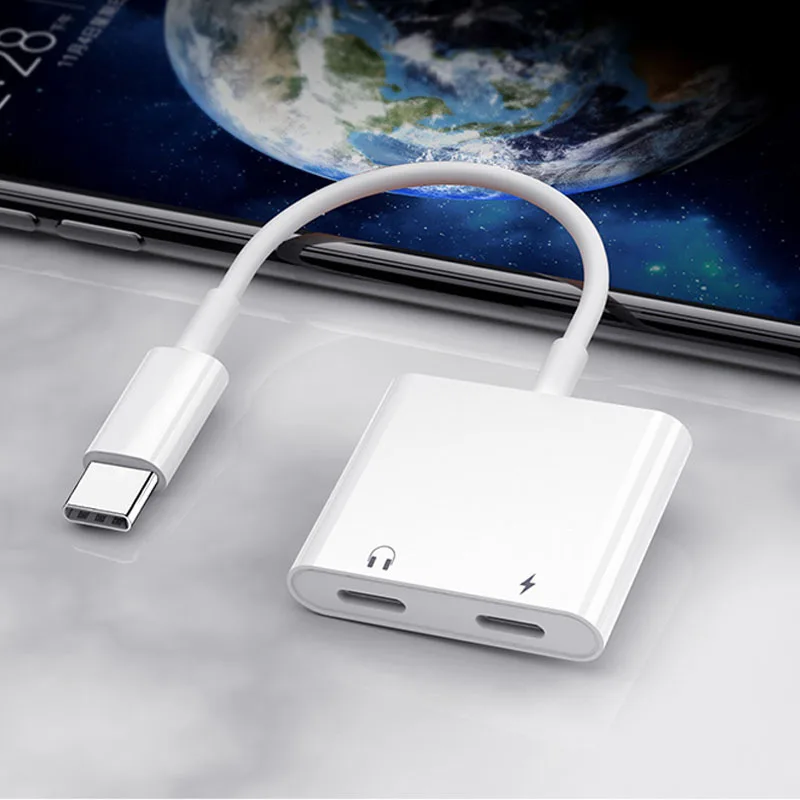 адаптер с двумя портами usb type c дл