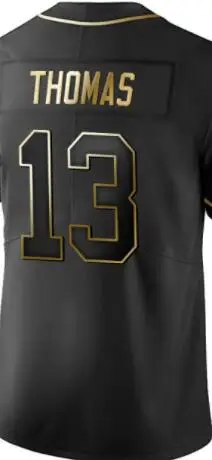 

BALIWEISA Michael Thomas Black Golden Jerseys T-shirt
