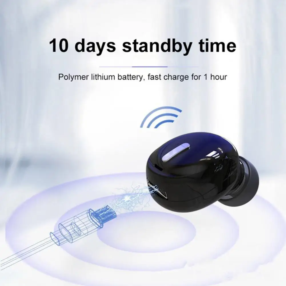 

X9 Pro TWS Bluetooth Earphone Mini Heavy Bass ABS Bluetooth 5.0 Stereo Music Earbud for Phones Sport Earbuds Noise Cancellation