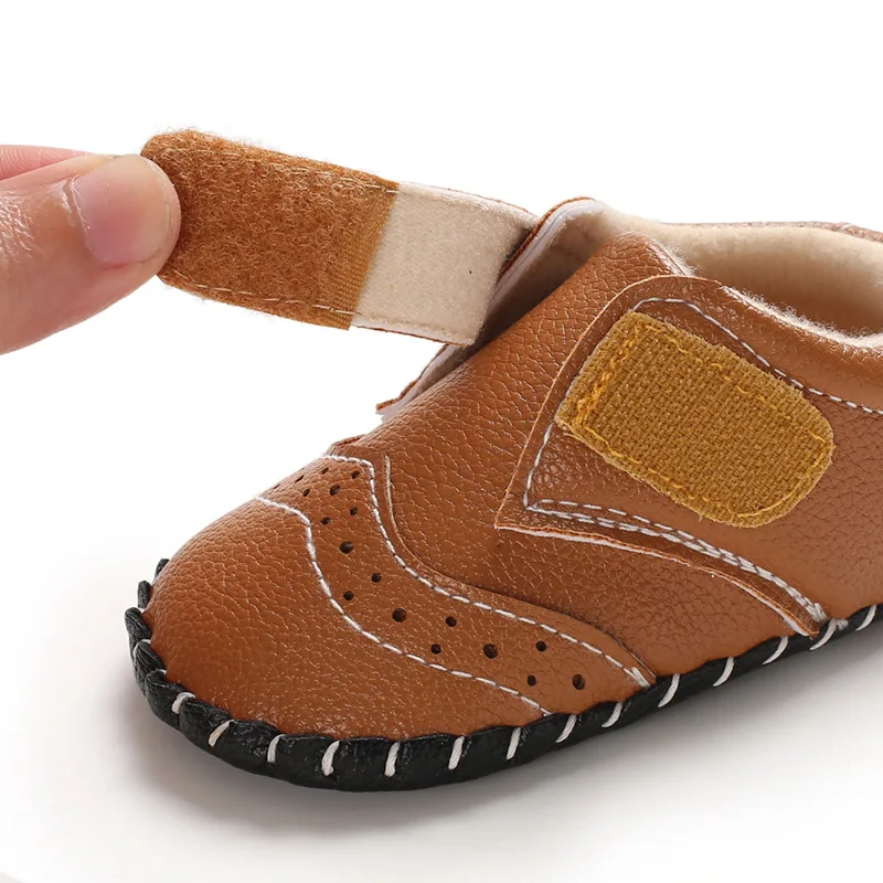 Детская весенняя обувь для малышей 0 18 месяцев Нескользящая детская на резиновой