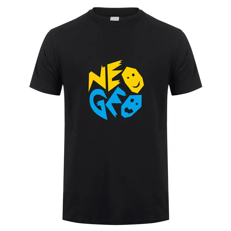 Летняя футболка Neo Geo MVS топы Хлопковая мужская с коротким рукавом Мужская | одежда