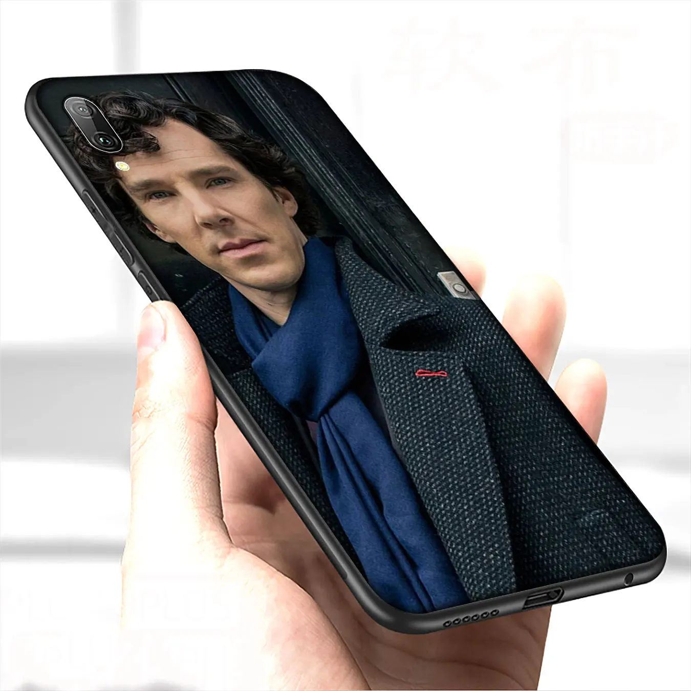 IYICAO Sherlock Holmes Soft Silicone Case for Huawei Y9 Y7 Y6 Prime 2019 Honor 20 10 9 9X 8C 8X 8 Lite 7C 7X 7A Pro |