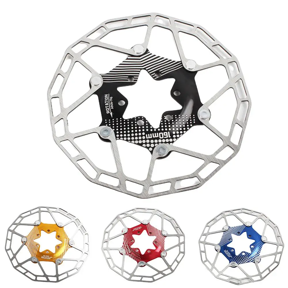 Сверхлегкий тормозной ротор 160 мм для горного велосипеда шесть гвоздевых