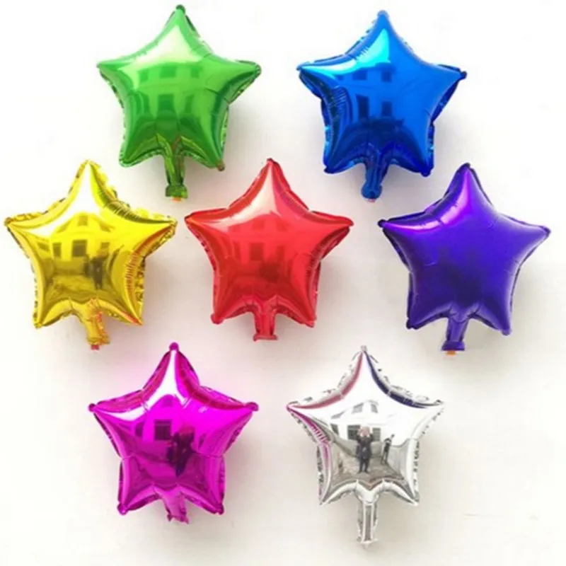 

Воздушные шары, 3 шт., 18 дюймов, пятиконечная звезда надувные шары из алюминиевой фольги, свадьба, день рождения, рынок, товары для отеля