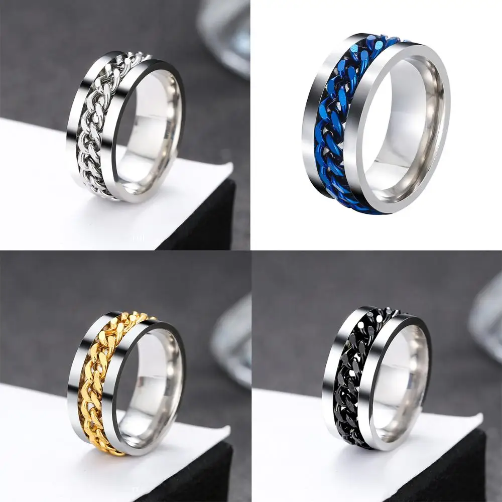 Модные крутые черные запонки с вращением высококачественные мужские из