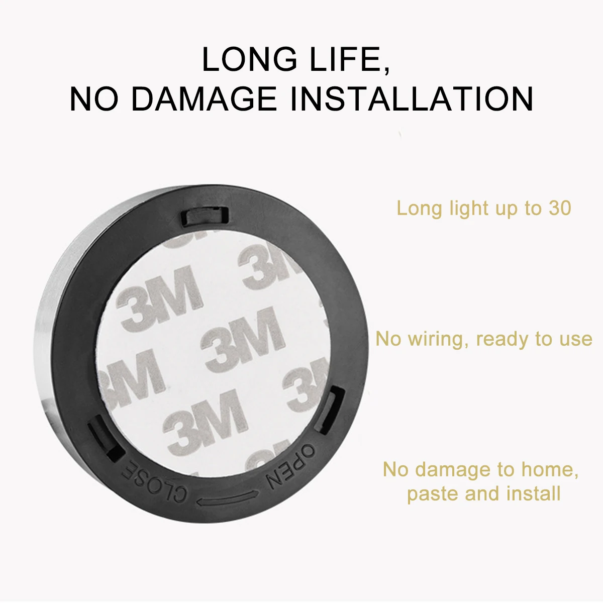 6 светодиодный сенсорный ночник s Pat светильник для шкафа мини с бесступенчатым