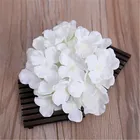 Цветы гортензии шелковые, искусственные, 1 шт.