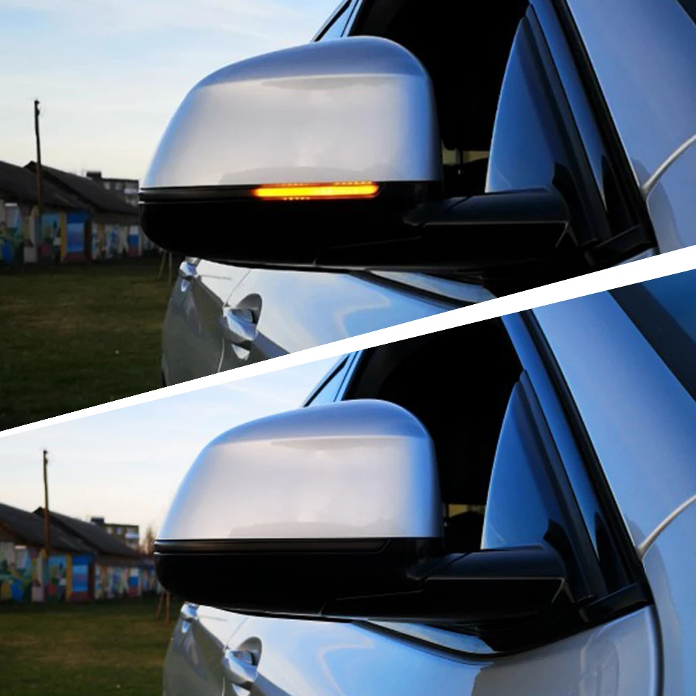 

For 2018 2019 2020 BMW X3 X4 X5 X6 X7 G01 G02 G05 G06 G07 LED Dynamic Turn Signal Blinker Side Mirror Indicator Light Repeater