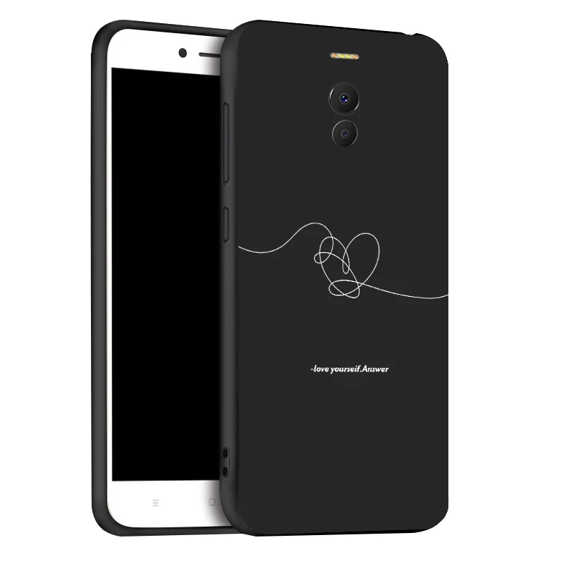 x088 DIY окрашенный чехол для телефона для Meizu M6 M5 Note чехол силиконовый чехол для задней панели для Meizu M6T M6s M5S M6 Чехлы для крышки Fundas кожаный бампер - Цвет: x088