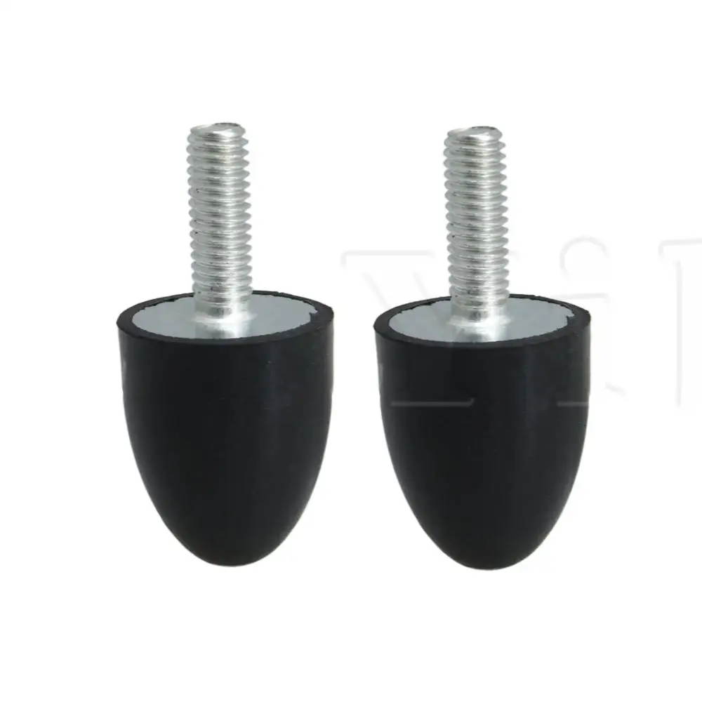 

2x M6 Screw Rubber Conical Shock Absorption Isolator Mount w/ 18mm Stud