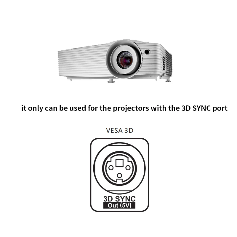 2 4G Bluetooth VESA 3d передатчик синхронизации для проектора светодиодный экран |