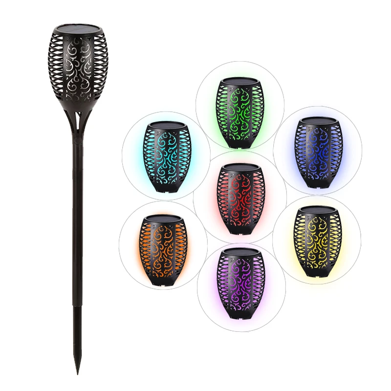 Фонарик для газона на солнечной батарее водонепроницаемый уличный индукционный