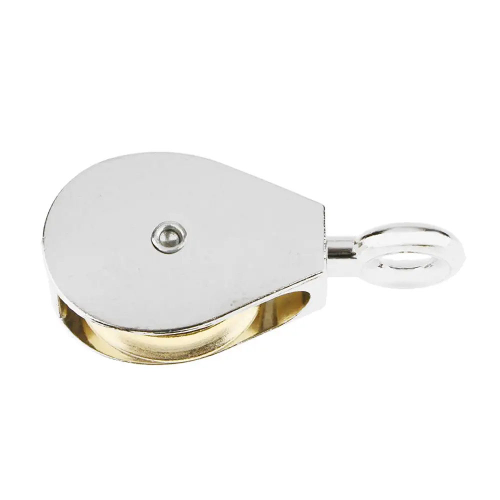 Миниатюрный фиксированный шкив вертлюг из нержавеющей стали подъемный трос