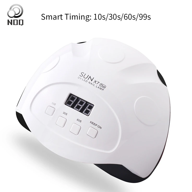 NOQ Max96W A1 УФ лампа 48 бусин для ногтей Светодиодная лампа для сушки ногтей 4 синхронизации сушки Гель-лак для маникюра с солнцем X7 Plus светильник