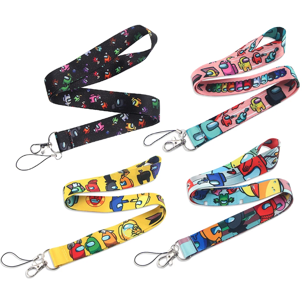 JF0184 игровой астронавт новый мультяшный ремешок на шею шнурки бейдж веревка