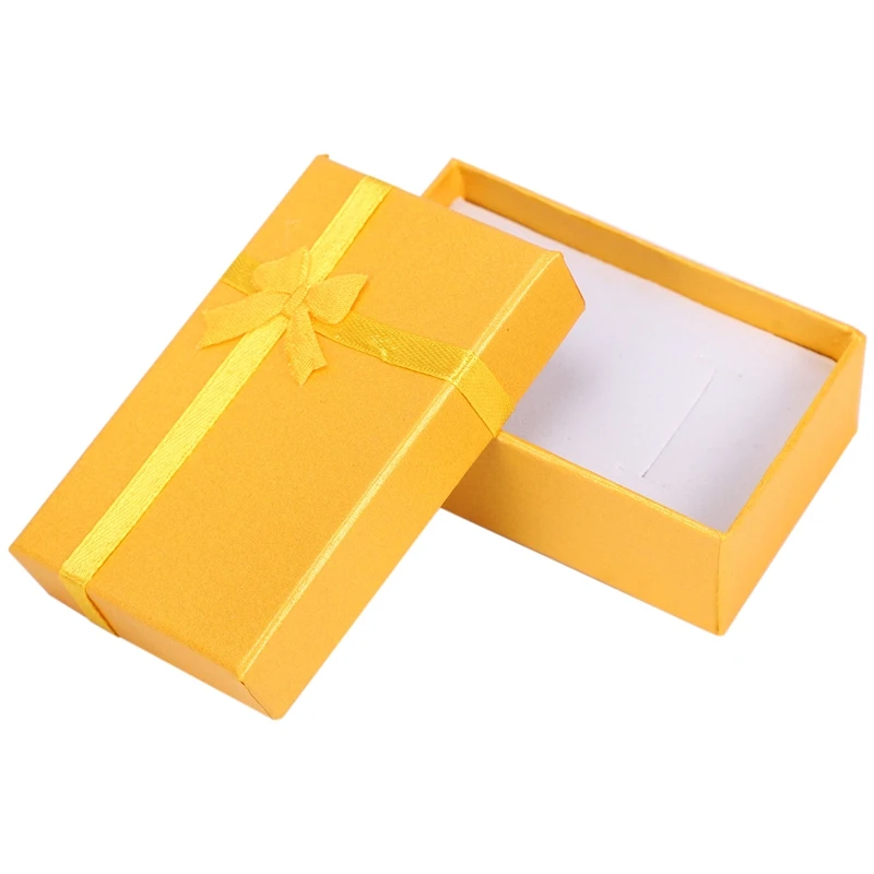 

16pcs Paper Jewelry Gifts Boxes For Jewelry Display-Rings, Small Watches, Necklaces, Earrings, Bracelet Gift Packaging Box (Ligh