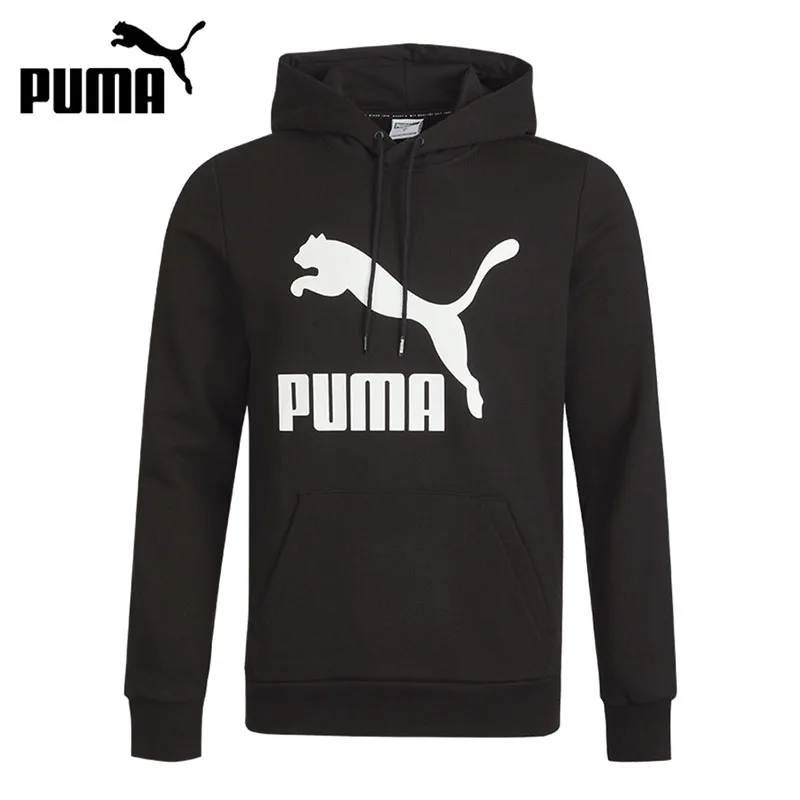 

Original New Arrival PUMA Classics Logo Hoodie TR Men's Pullover Hoodies Sportswear