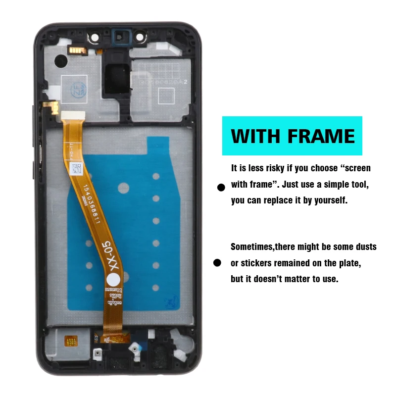 НОВЫЙ 6 3 ''ЖК-дисплей с корпусом запасные части для Huawei Mate 20 Lite SNE LX1 LX2 LX3