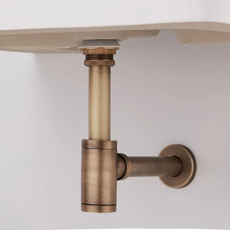 Трубка для отходов DOOKOLE ванной комнаты регулируемая высота с выдвижной стопором -