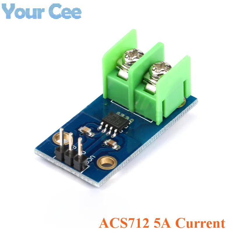 Модуль датчика тока Холла ACS712 модуль для интегральной схемы Arduino 5A 20A