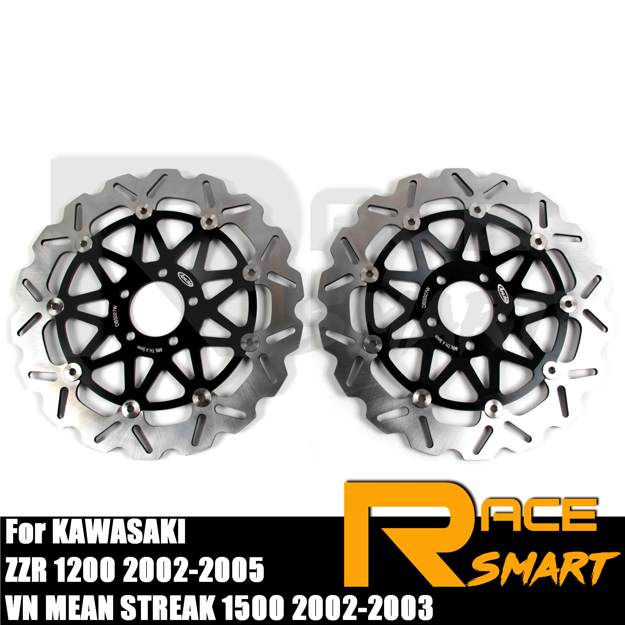 Мотоцикл CNC передние тормозные диски из нержавеющей стали тормозной ротор для