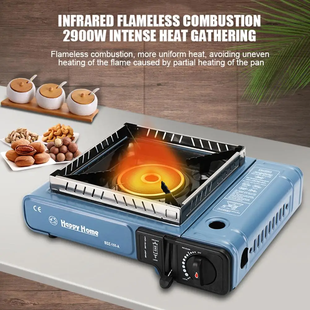Плита для кемпинга на открытом воздухе керамические газовые плиты газовый гриль
