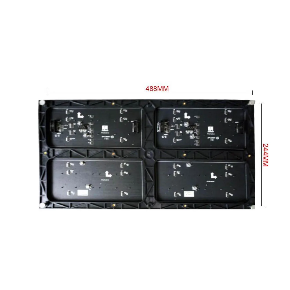 

P7.62 Indoor 64x32 dots 488x244mm Led Module