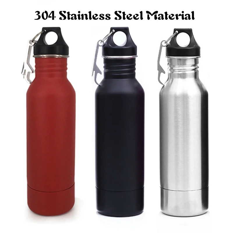 304 нержавеющая сталь материал новые бутылки для воды с вакуумной изоляцией