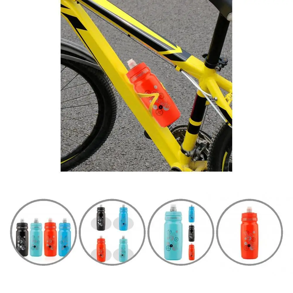 

610ml Useful Squeeze Effortless PP Bicycle Squeeze Bottle Road Mountain Bicycle Bottle for Climbing Sports Water Bottle