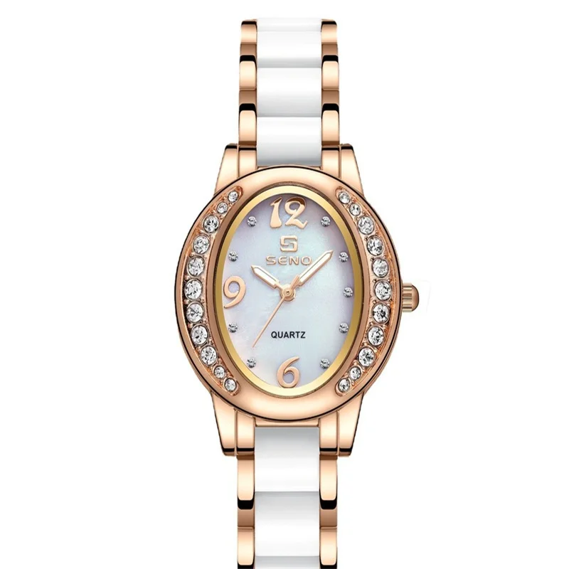 Watches 2021 new temperament atmosphere fashion oval watches female temperament trend diamond women's watch enlarge