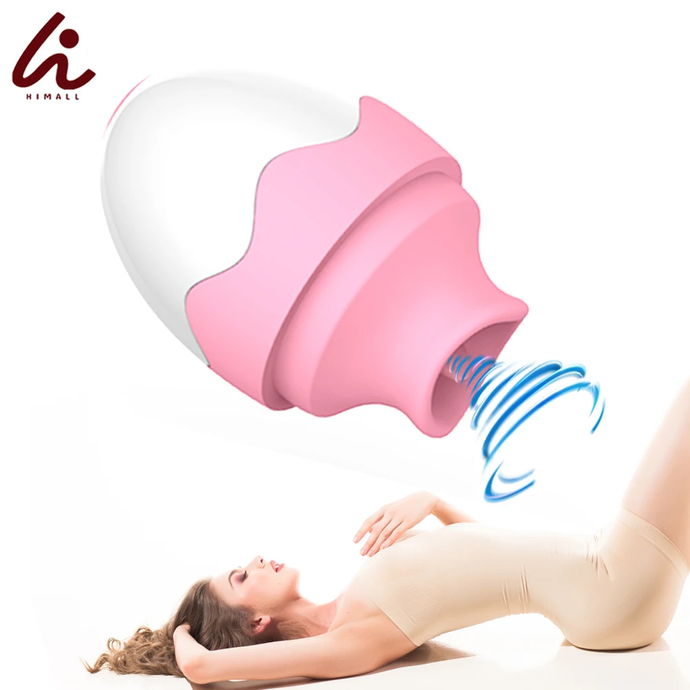 HIMALL 7 Режим качающийся Вибратор киска Лизун для женщин Женские гладиаторы