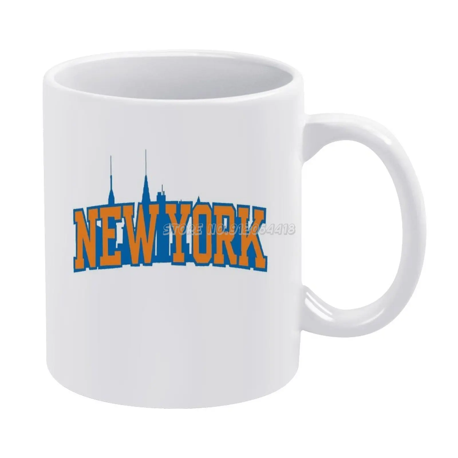Кофейные кружки с изображением Нью-Йорка персонализированная чашка чайная для