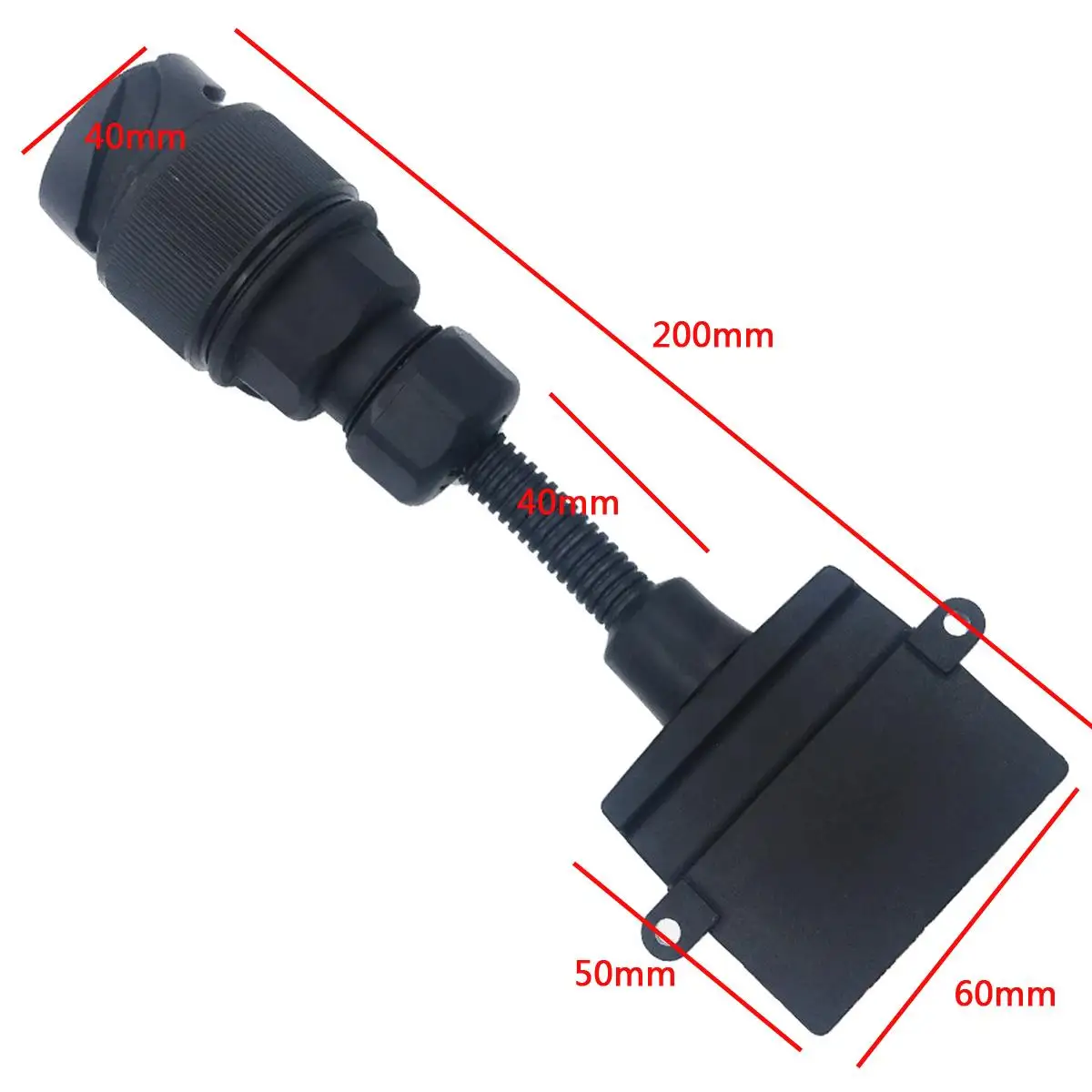 

Trailer Adaptor Caravan Car 13 Pin Round Male Plug To 7 Pin Flat Female Socke Suitable for Australian models