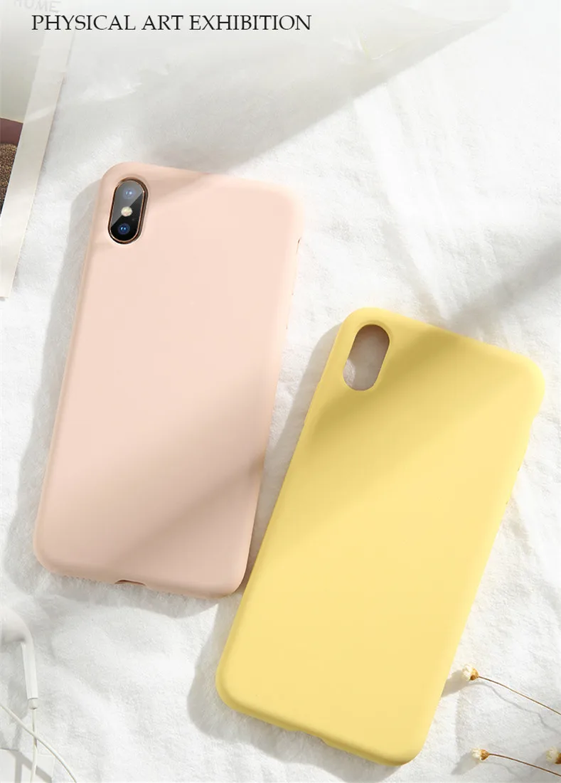 Официальный жидкий силиконовый чехол для iPhone X XS MAX XR 7 8 6 6S Plus мягкий гелевый резиновый противоударный чехол Полный защитный чехол